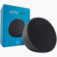 Echo Popcaixa De Som Inteligente Original Com Alexa Amazon