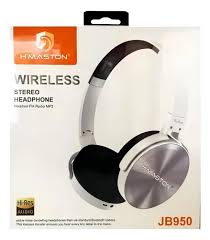 Fone Sem Fio Hmaston Bluetooth Headset Fm Rádio Mp3 Jb950